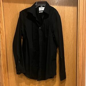 Goodfellow & Co Men's Black Long-Sleeve Dress Shirt